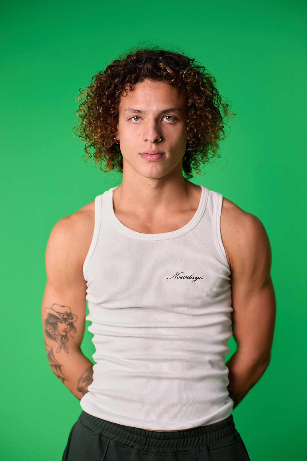 Regata Masculina Nowdays Essentials Branca