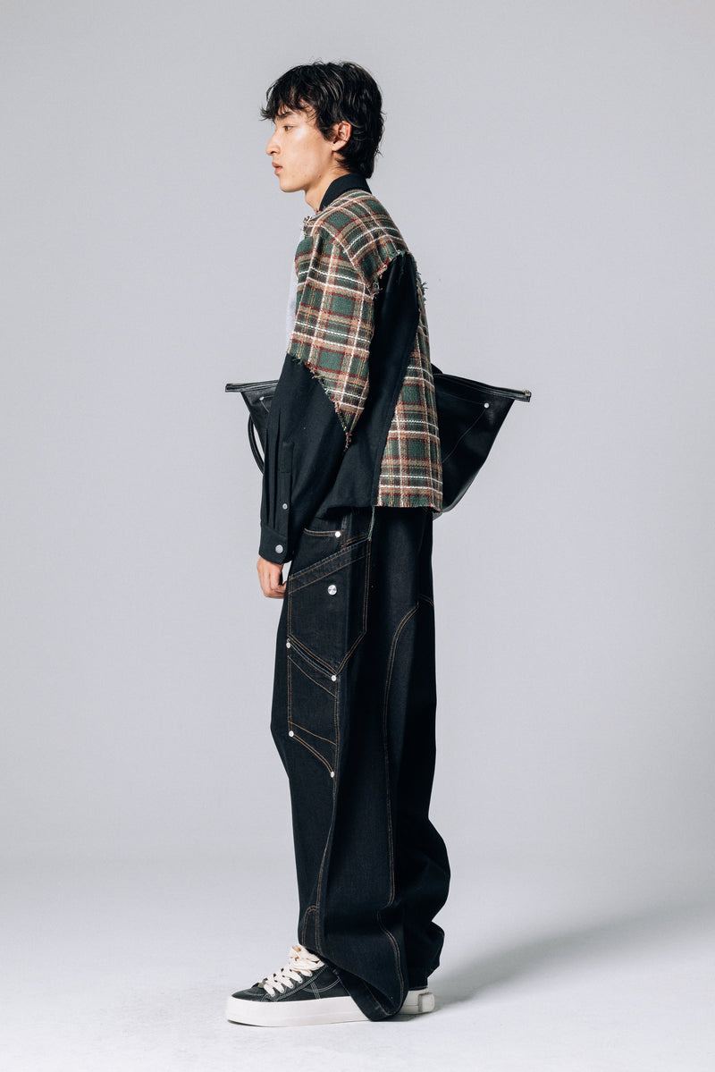 Calça Pace Poketto Jeans Relaxed Azul Escuro