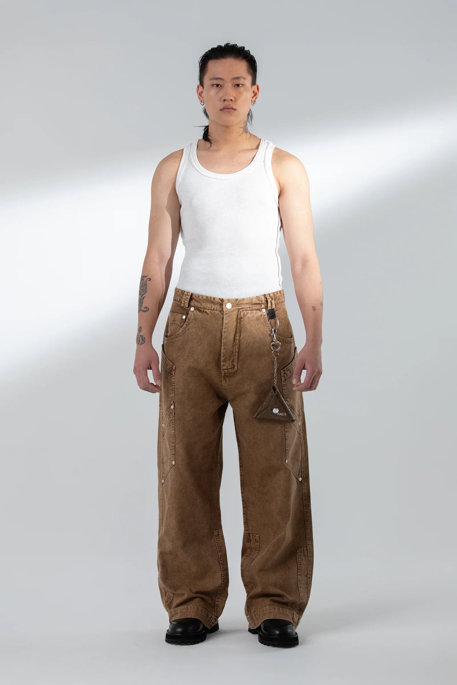 Calça Locker Pace Marrom Estonado