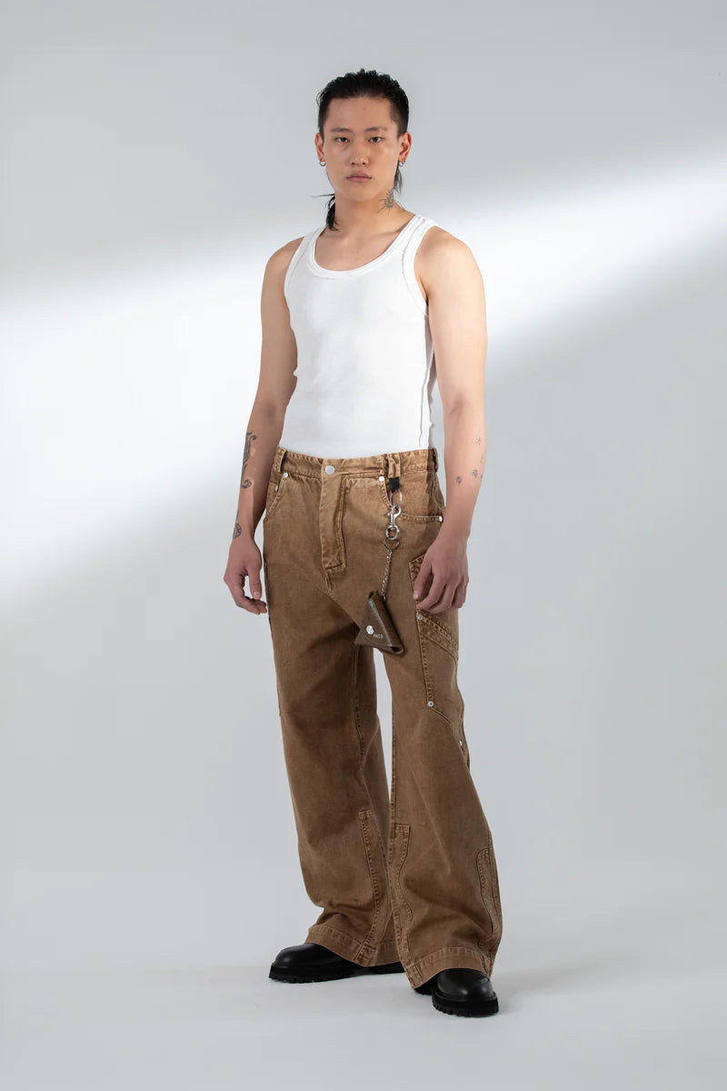 Calça Locker Pace Marrom Estonado