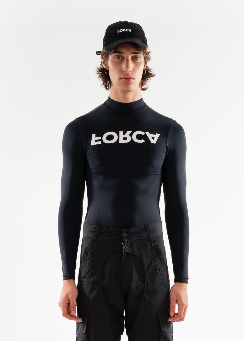 Segunda Pele Forca Manga Longa Preta