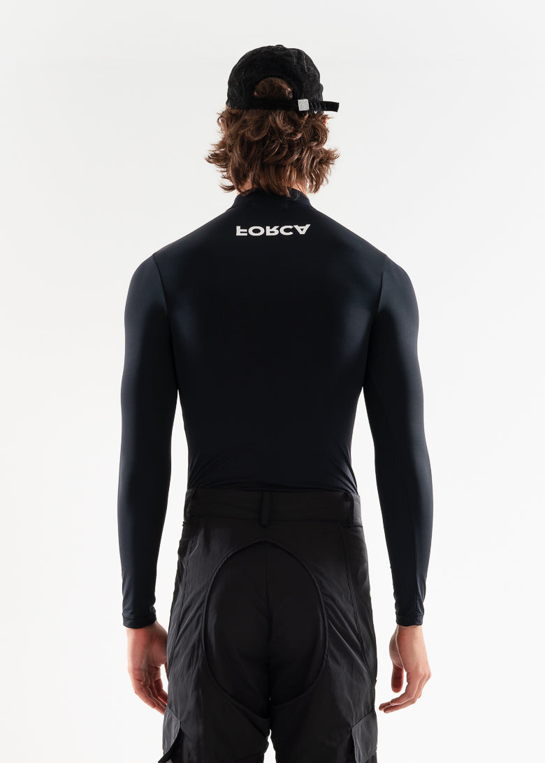 Segunda Pele Forca Manga Longa Preta