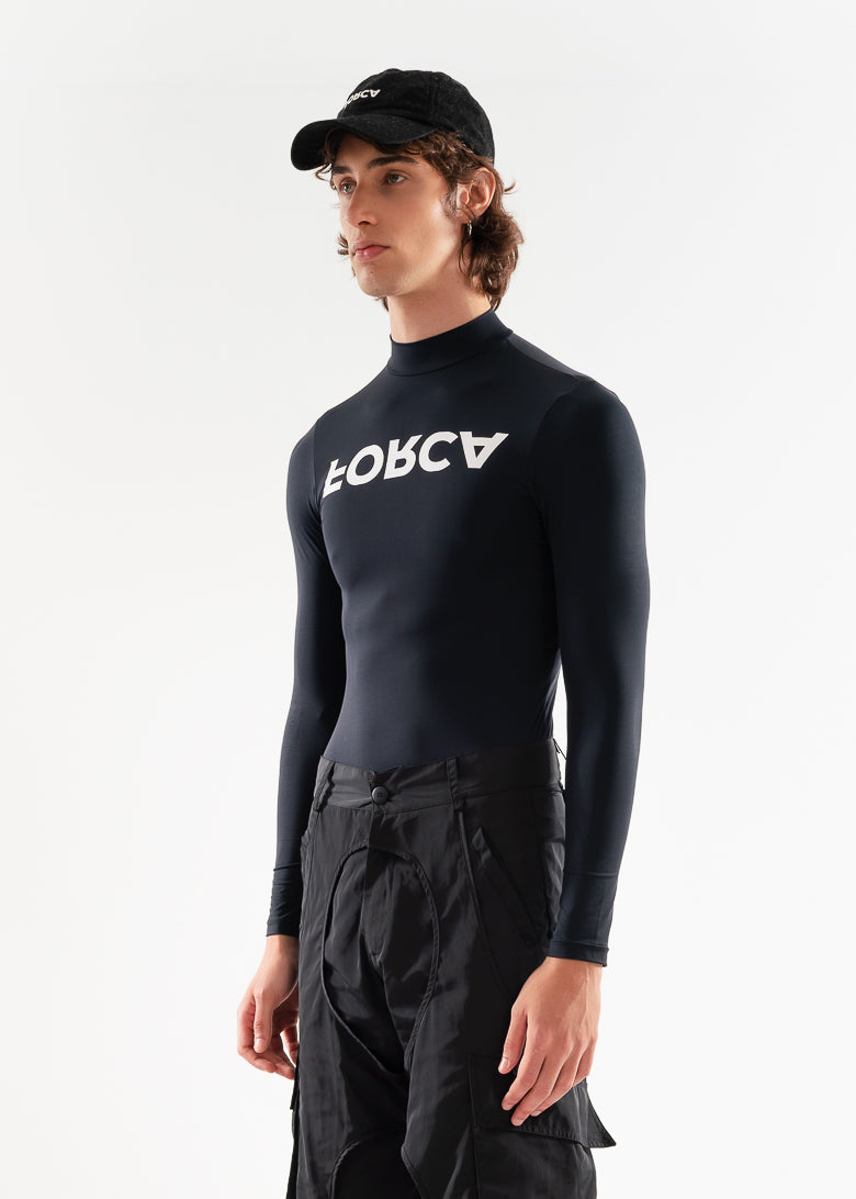 Segunda Pele Forca Manga Longa Preta