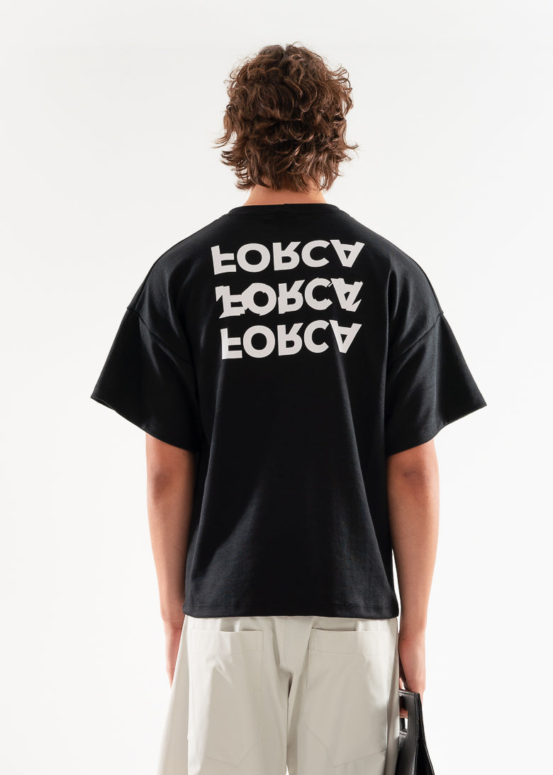 Camiseta Forca 3x Logo Preta