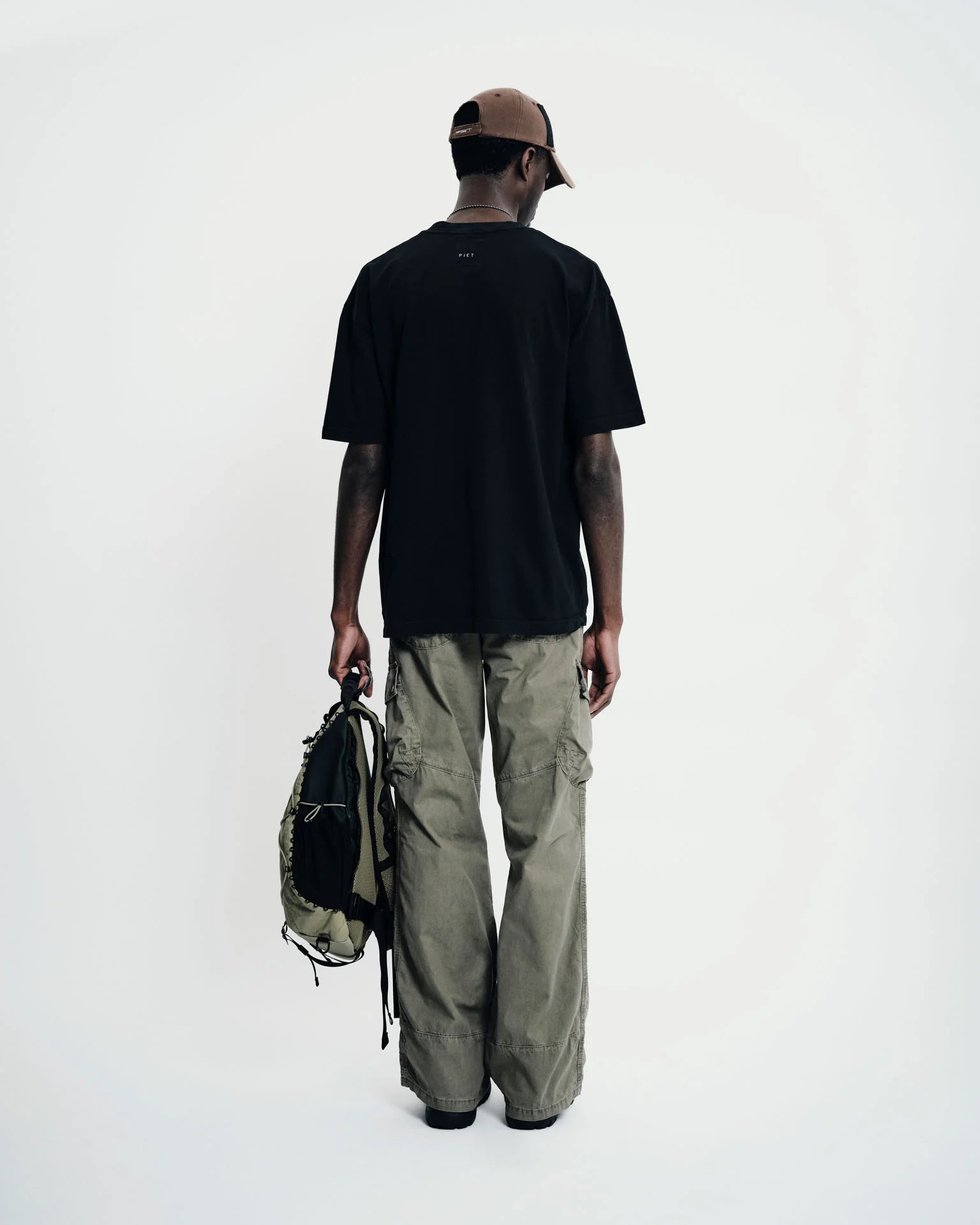 Camiseta Piet X Oakley Foil Nano Logo Preta