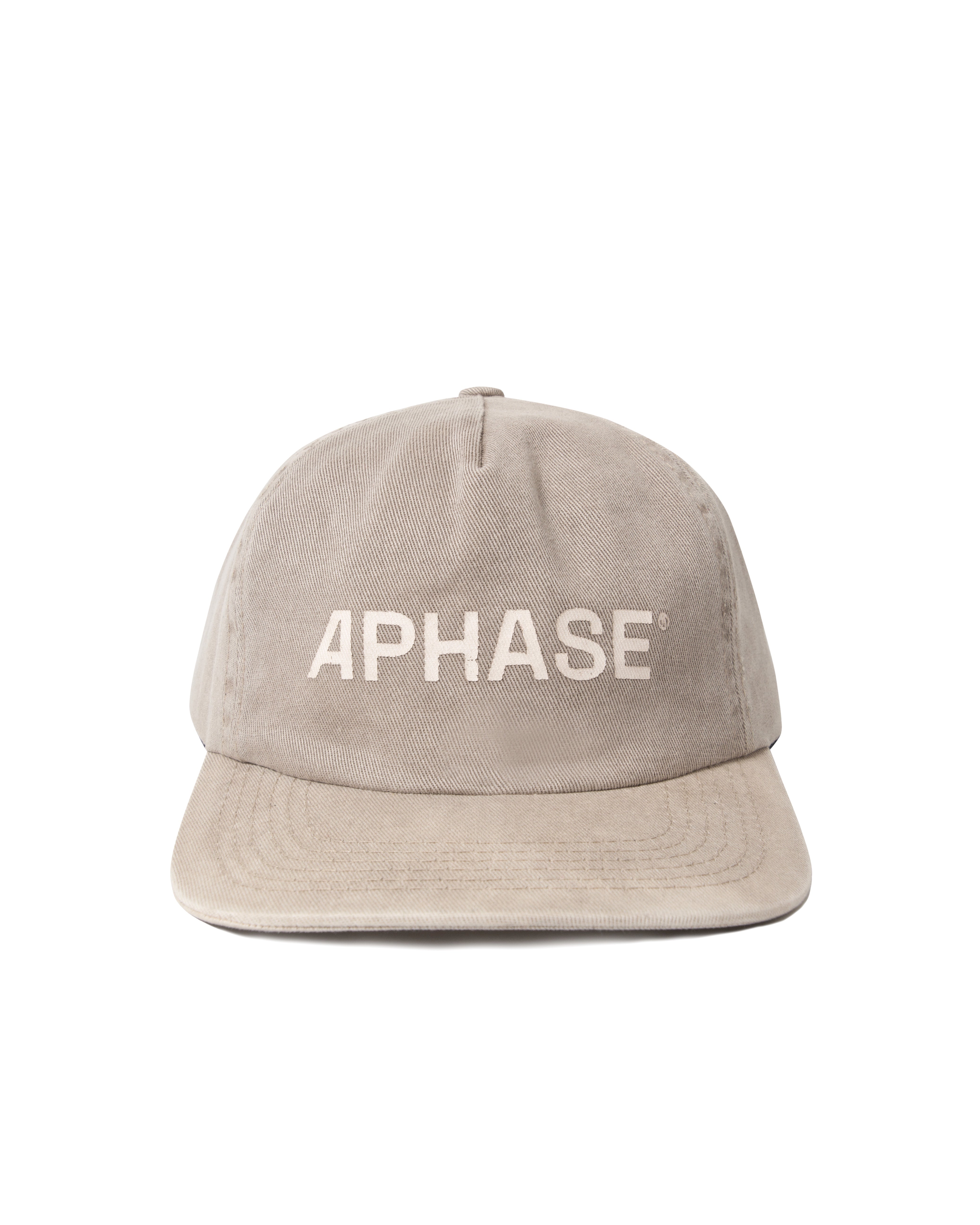 Boné Aphase Twill Logo Cap Bege Estonado