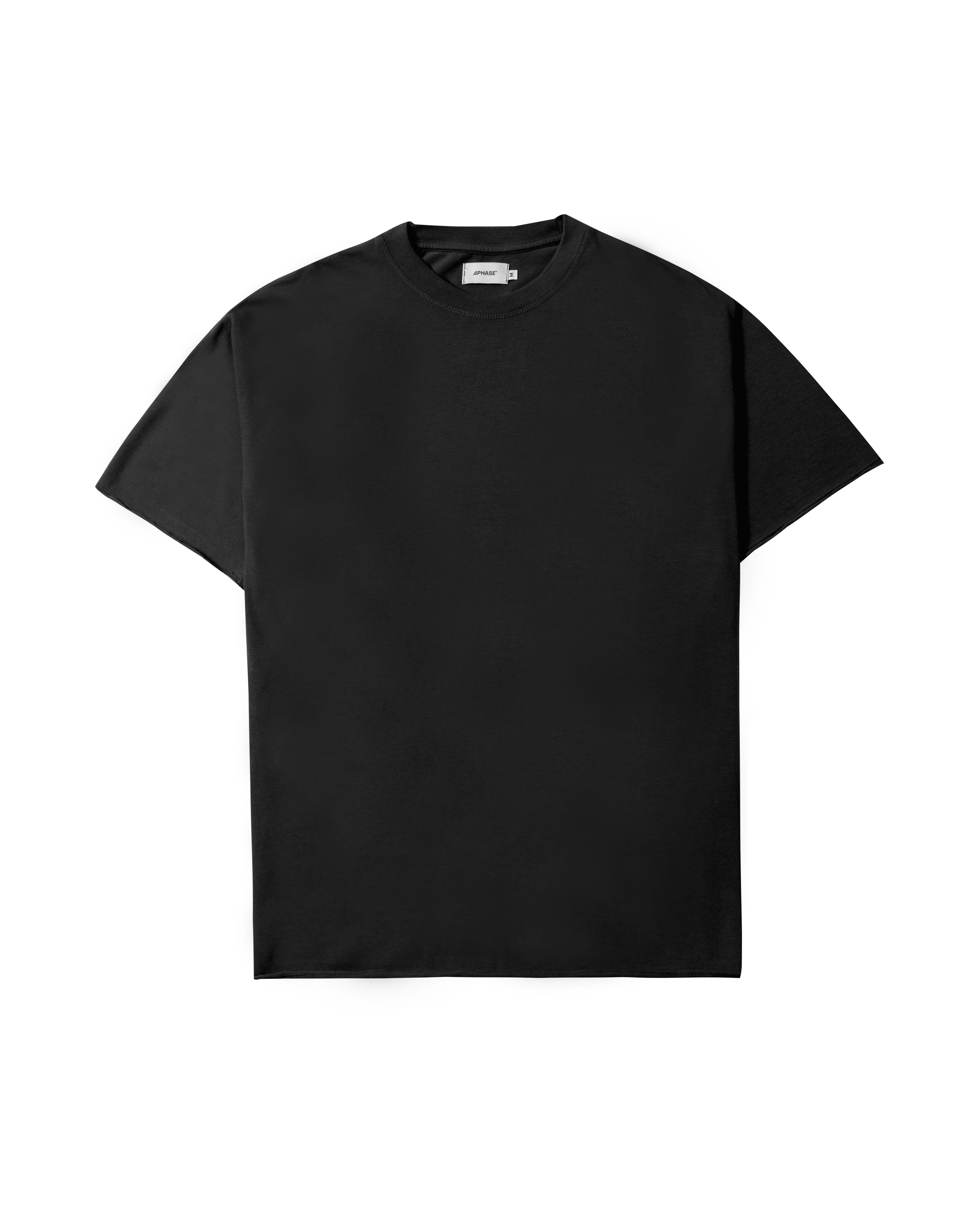 Camiseta Aphase Blank Preta Estonada