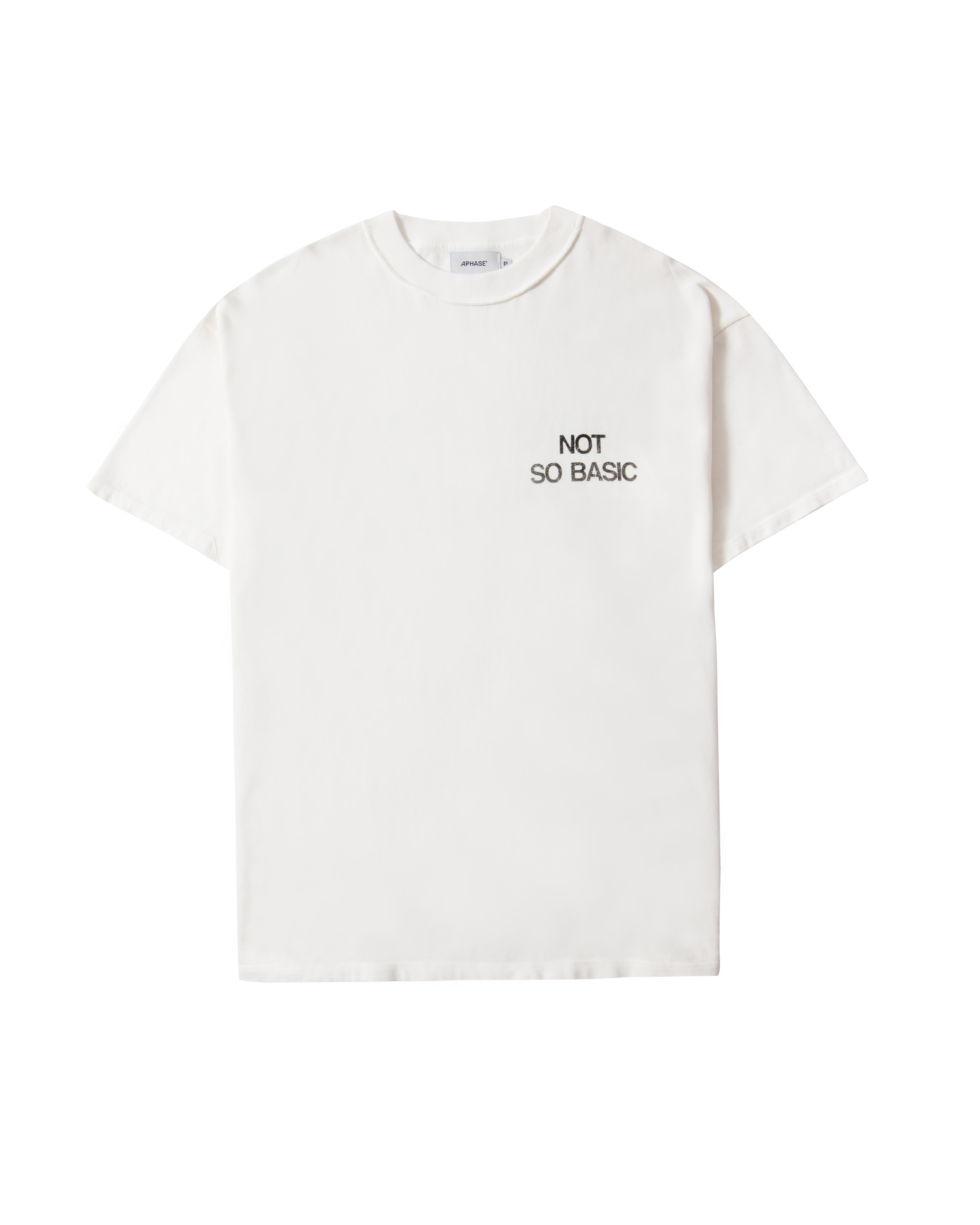 Camiseta Aphase Not So Basic Off White