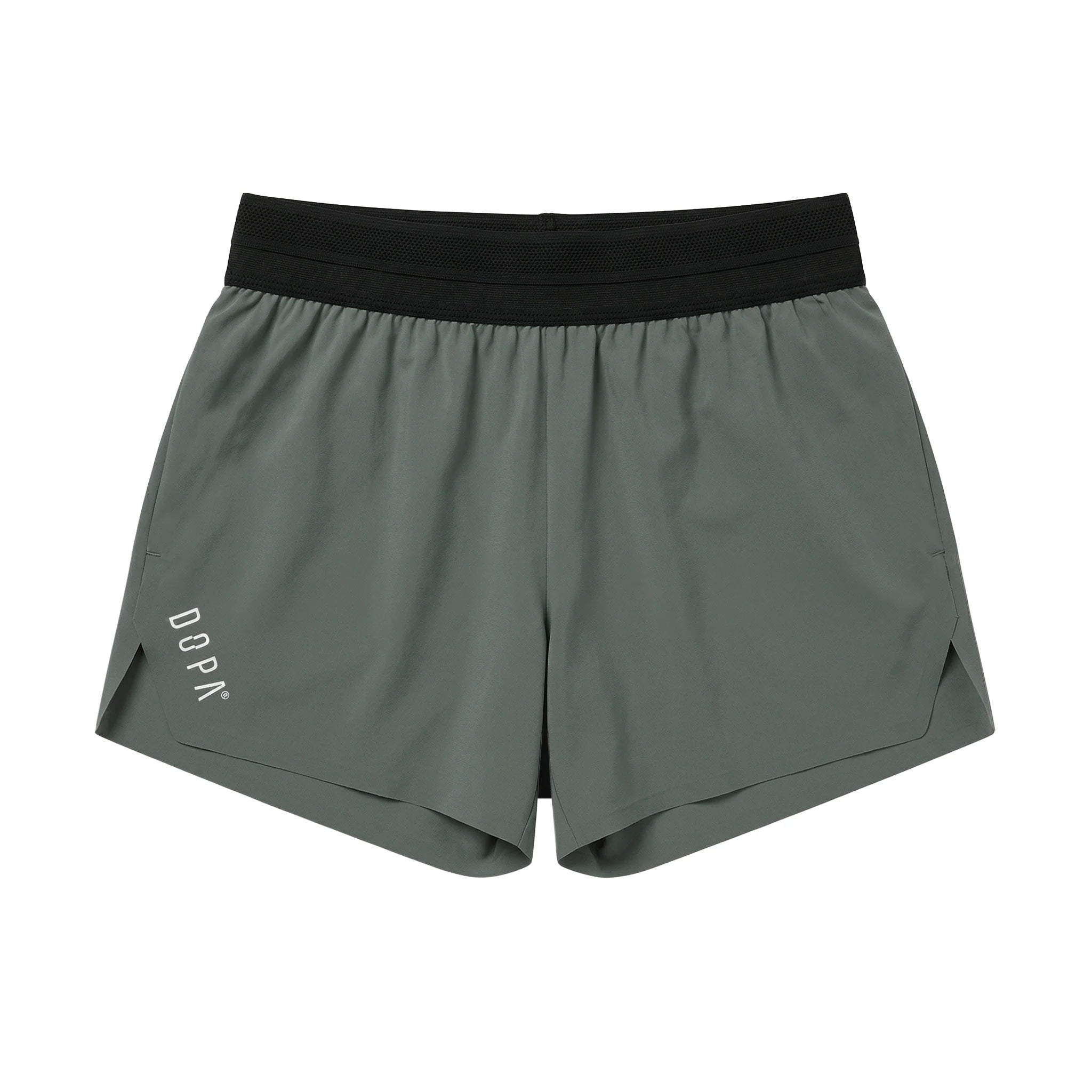 Shorts Dopa Run Feminino Cinza