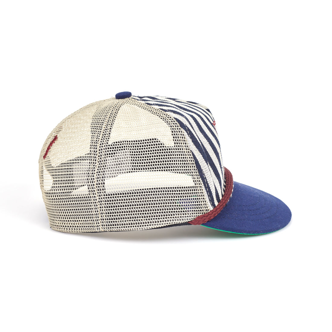 Boné Soleil Royal Stripes Crown Azul e Branco