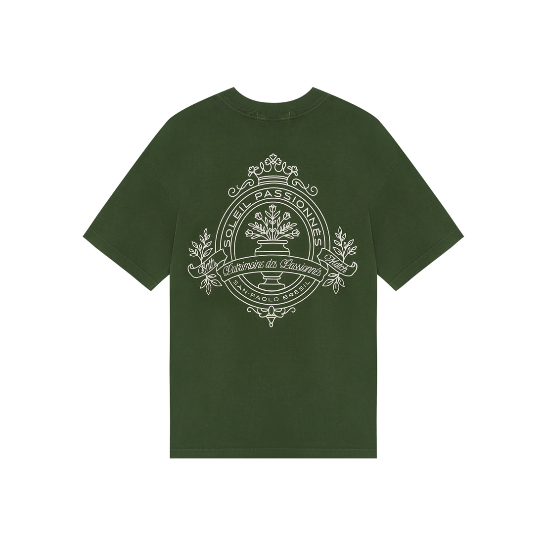 Camiseta Soleil Royal Patrimoine Verde