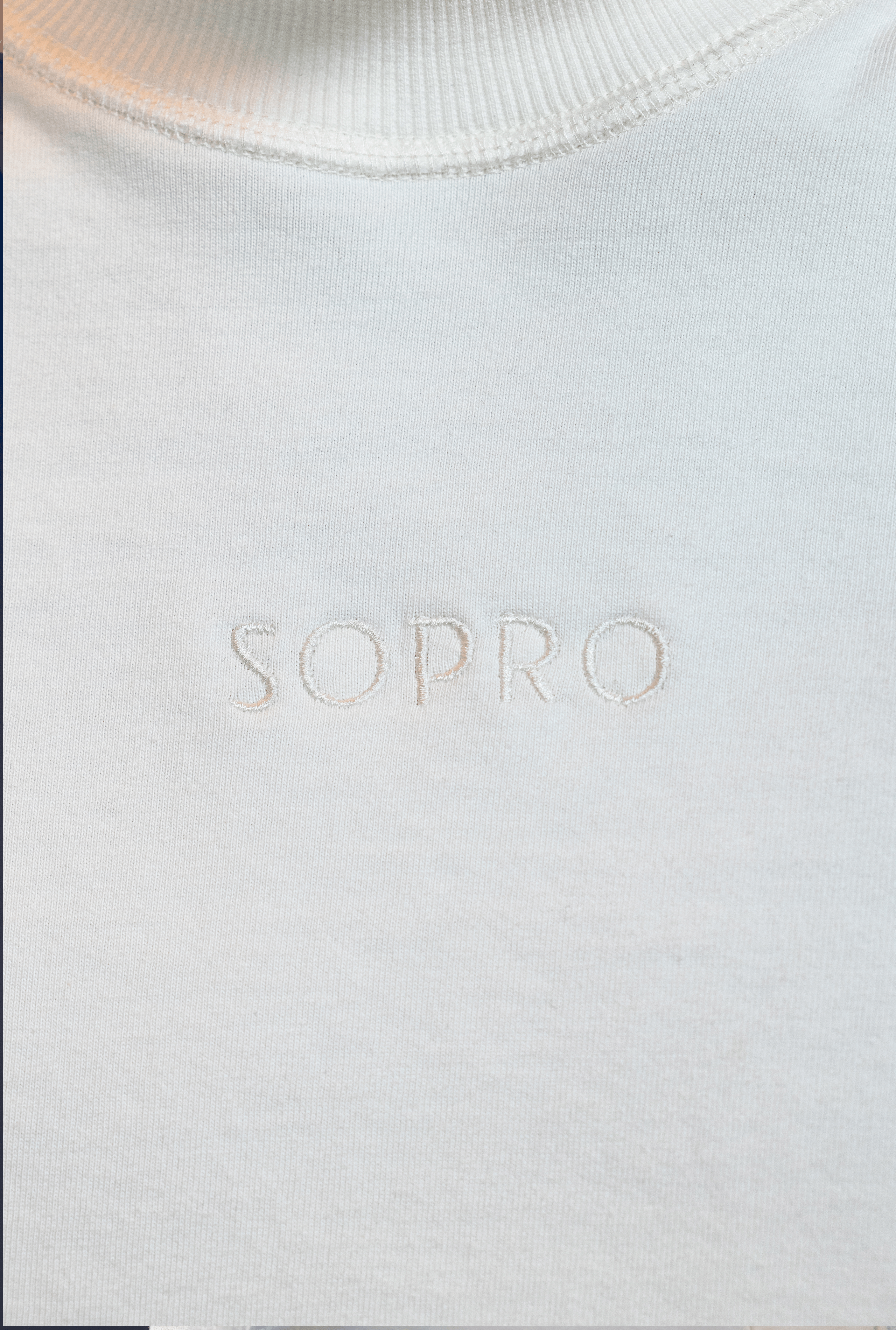 Camiseta Sopro Oversized Off White