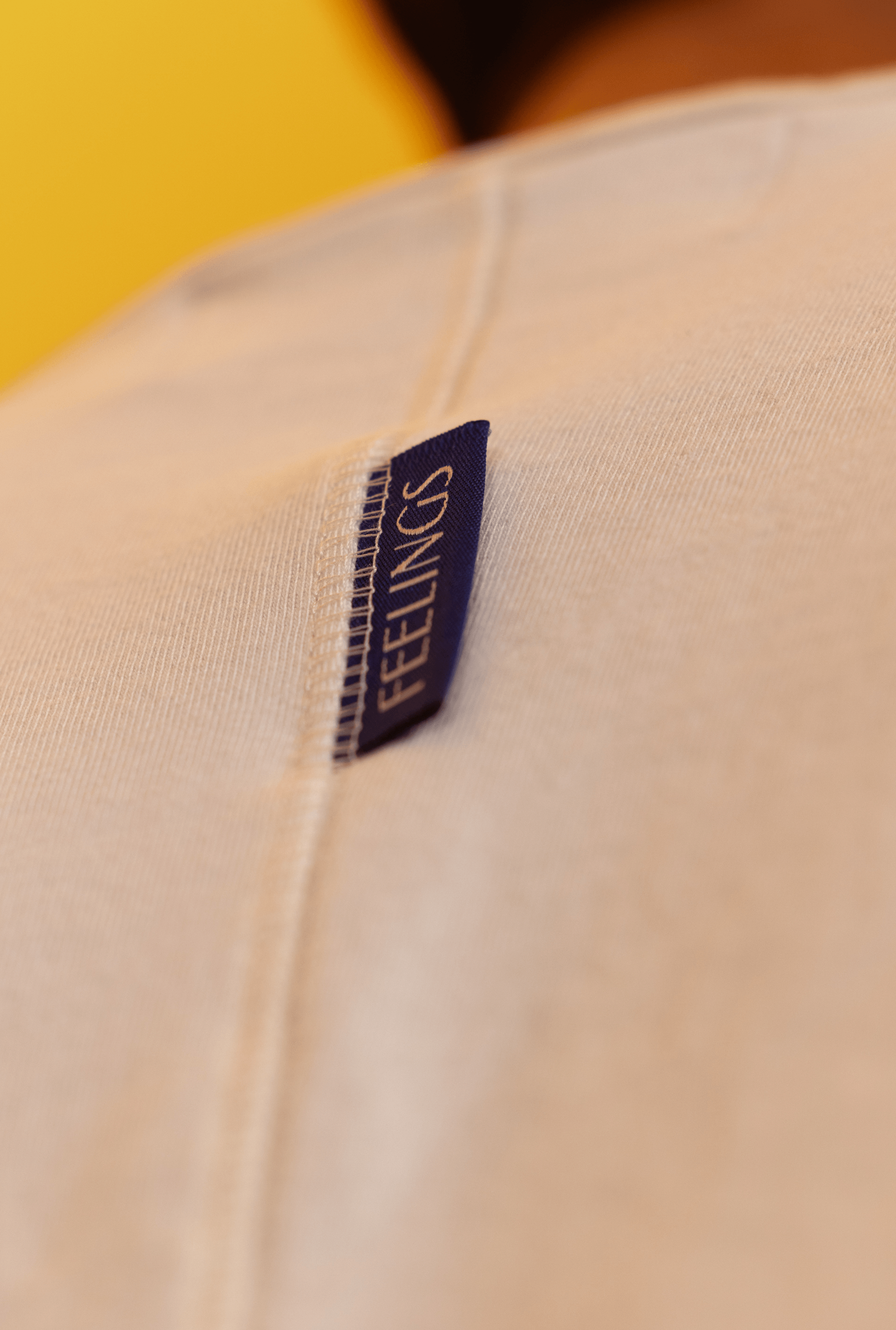 Camiseta Sopro Oversized Off White