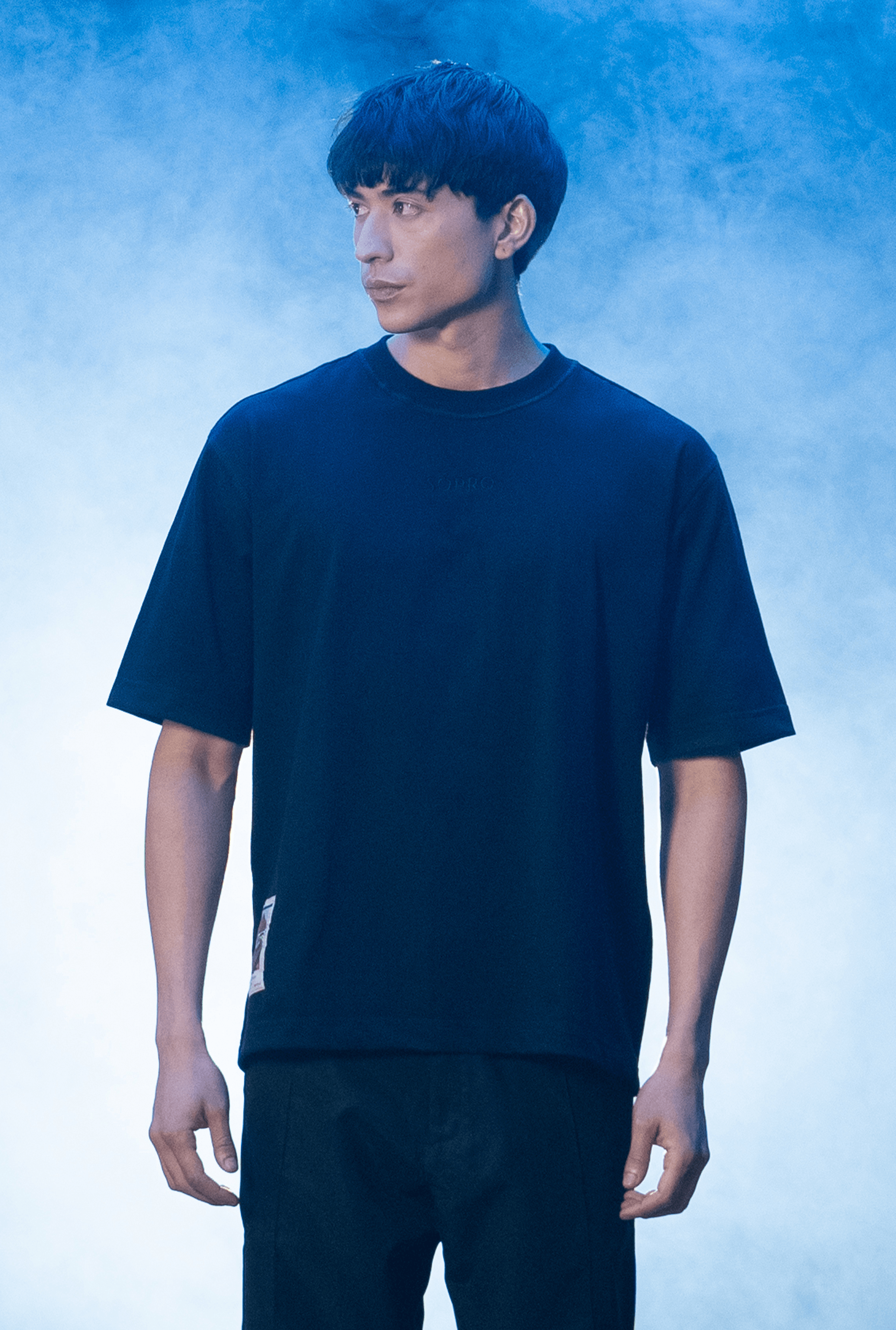 Camiseta Sopro Oversized Preta