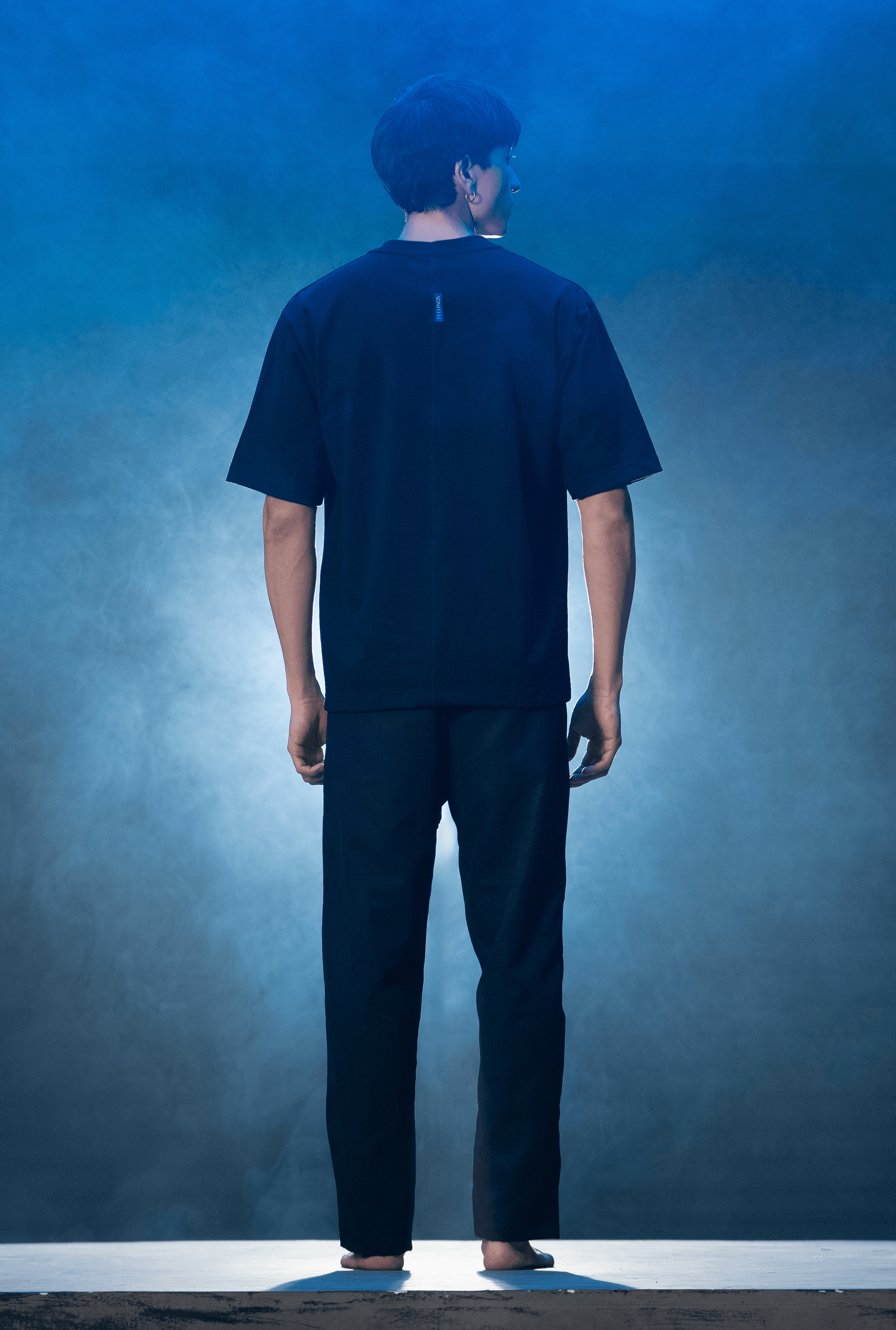 Camiseta Sopro Oversized Preta