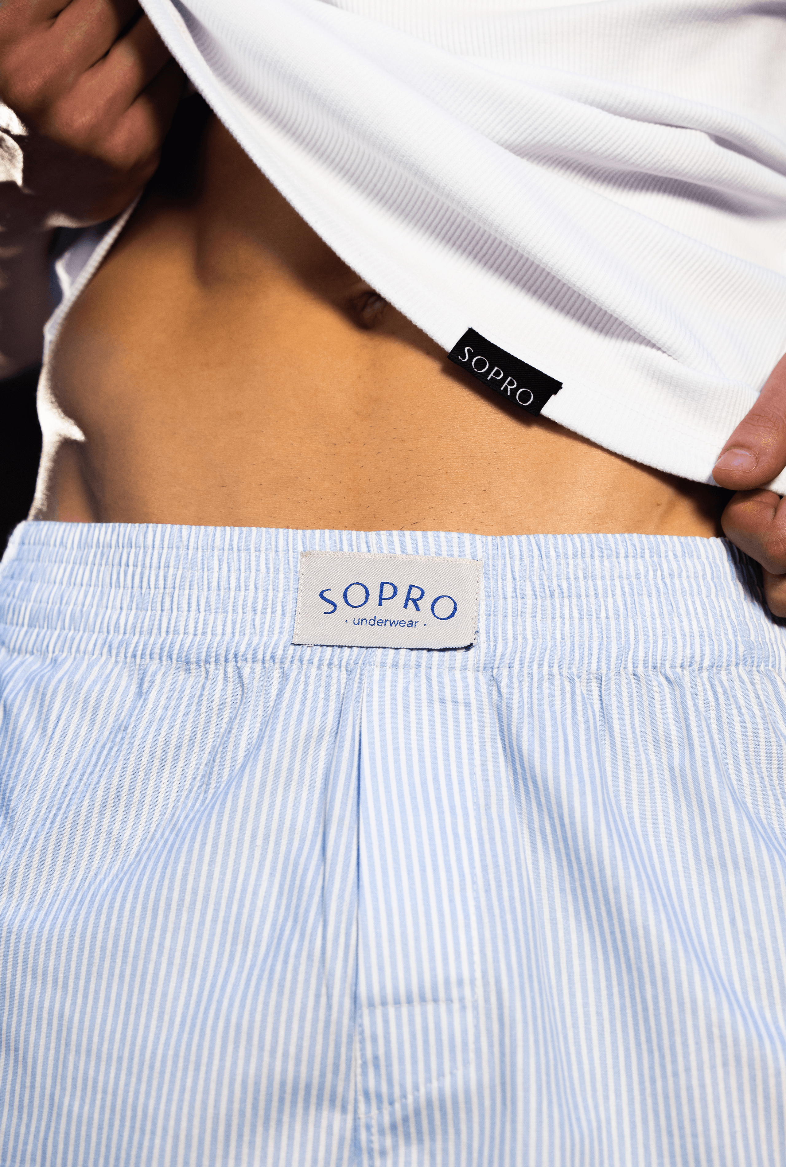 Samba Canção Sopro Listrada Clara