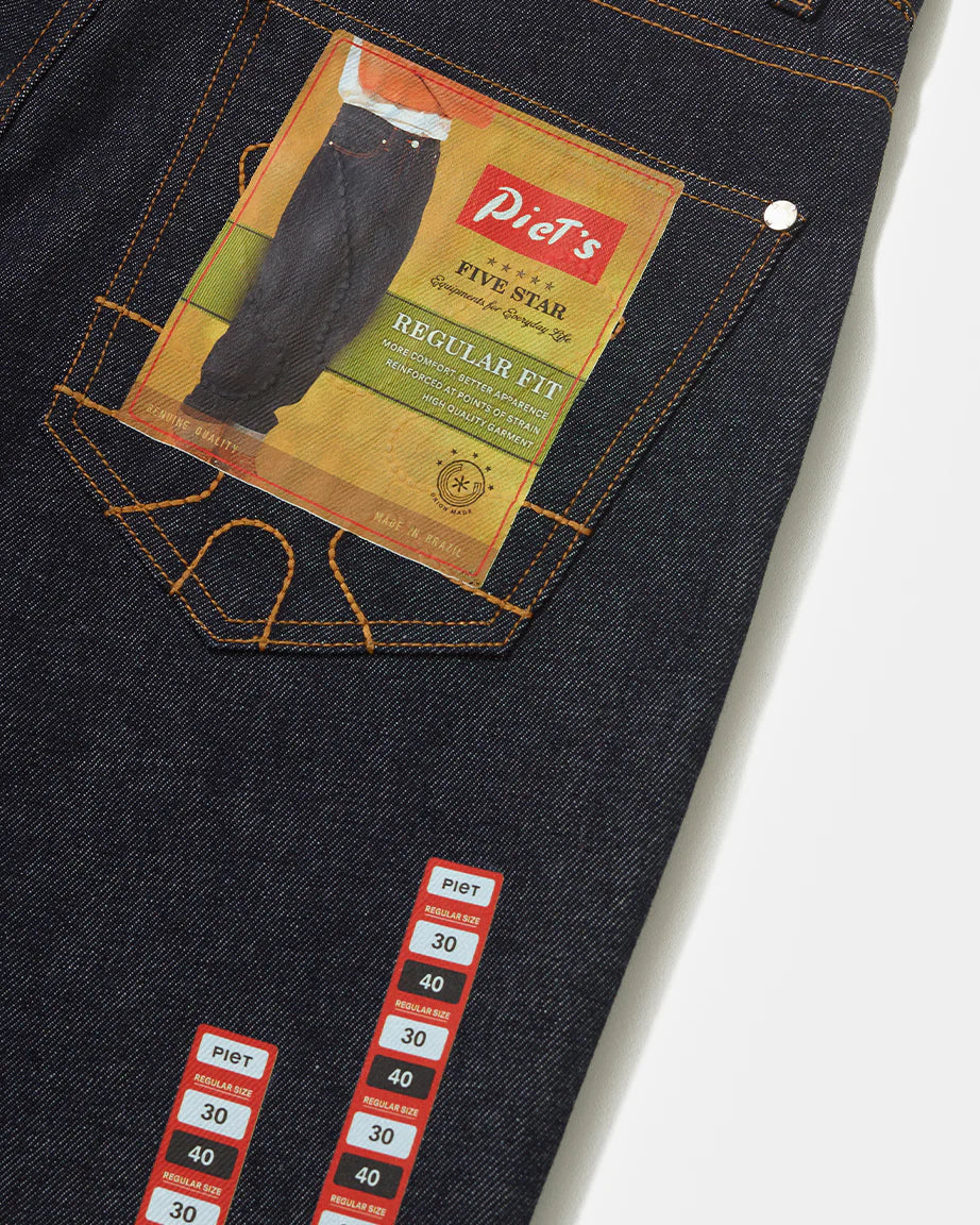 Calça Jeans Piet Brand New Raw Denim