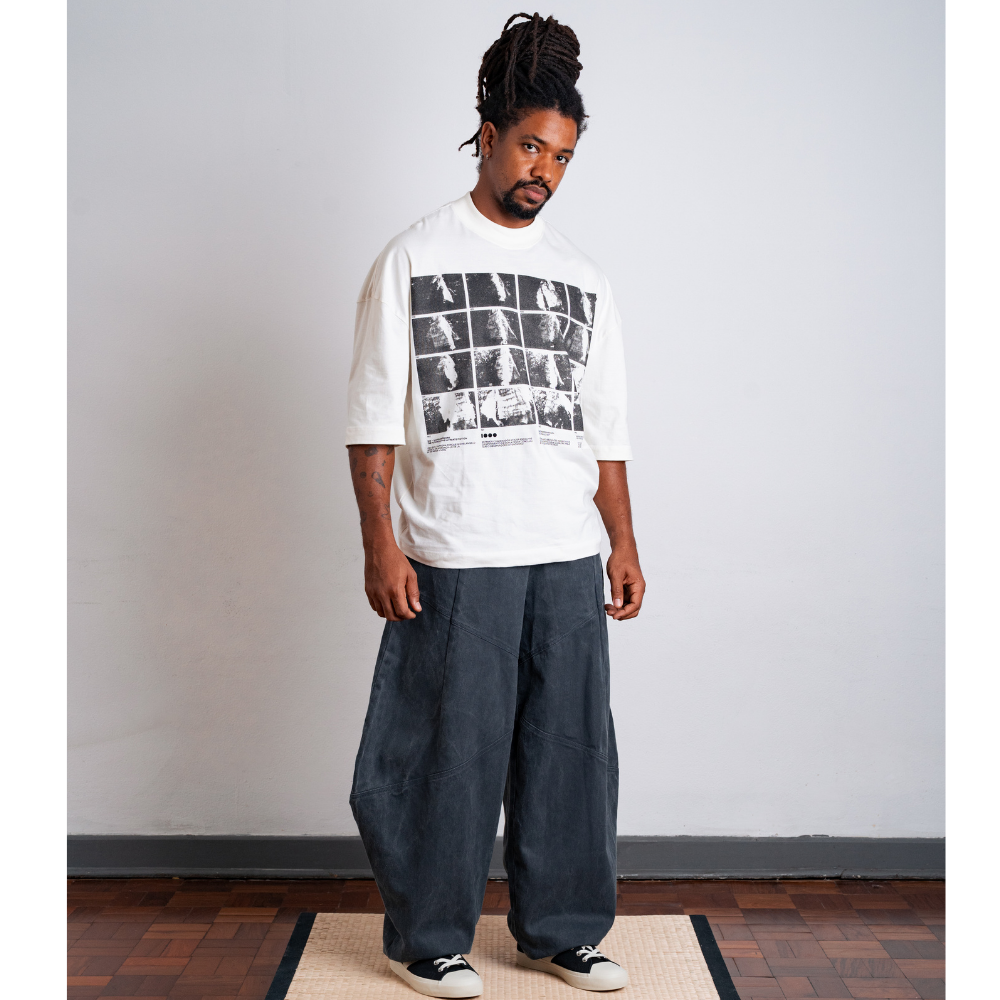Camiseta Watanabe Capas de Bananeira Branco