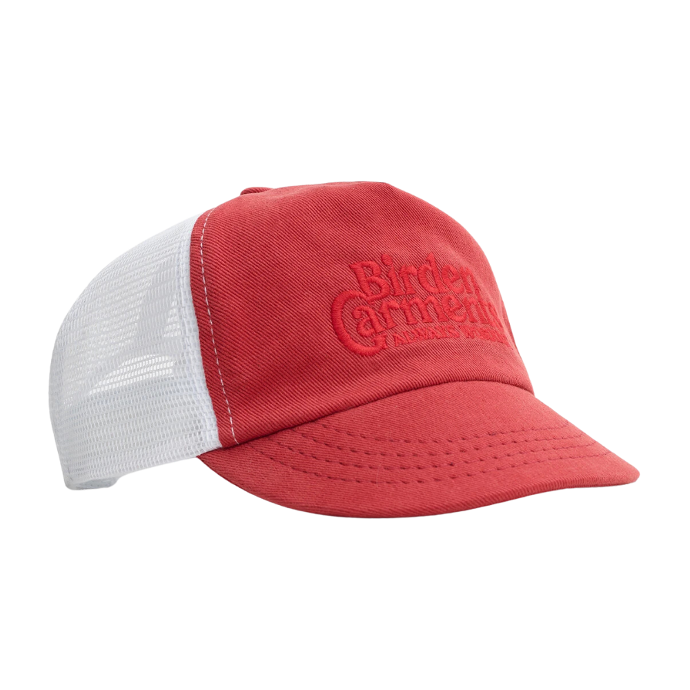 Boné Birden Trucker Always Working Vermelho
