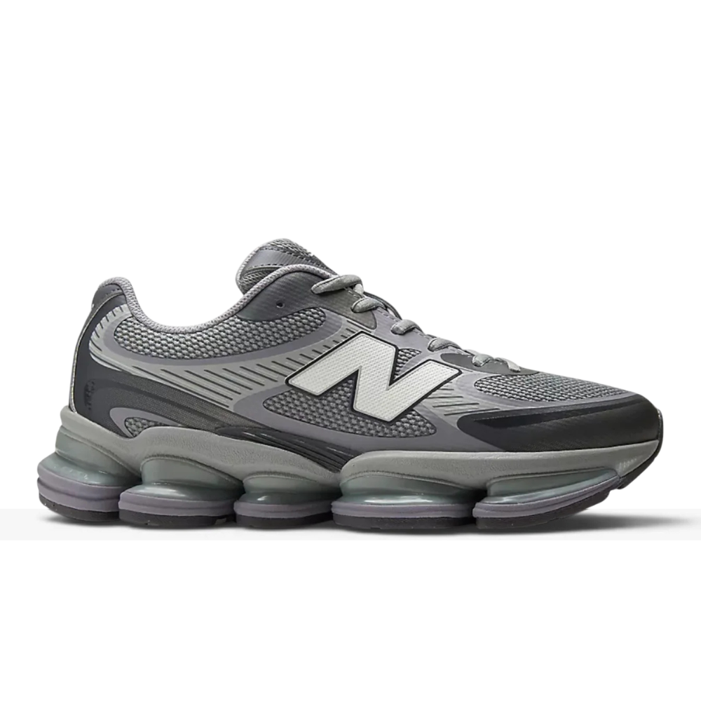 Tênis New Balance 2000 Abzorb Cinza Lilás
