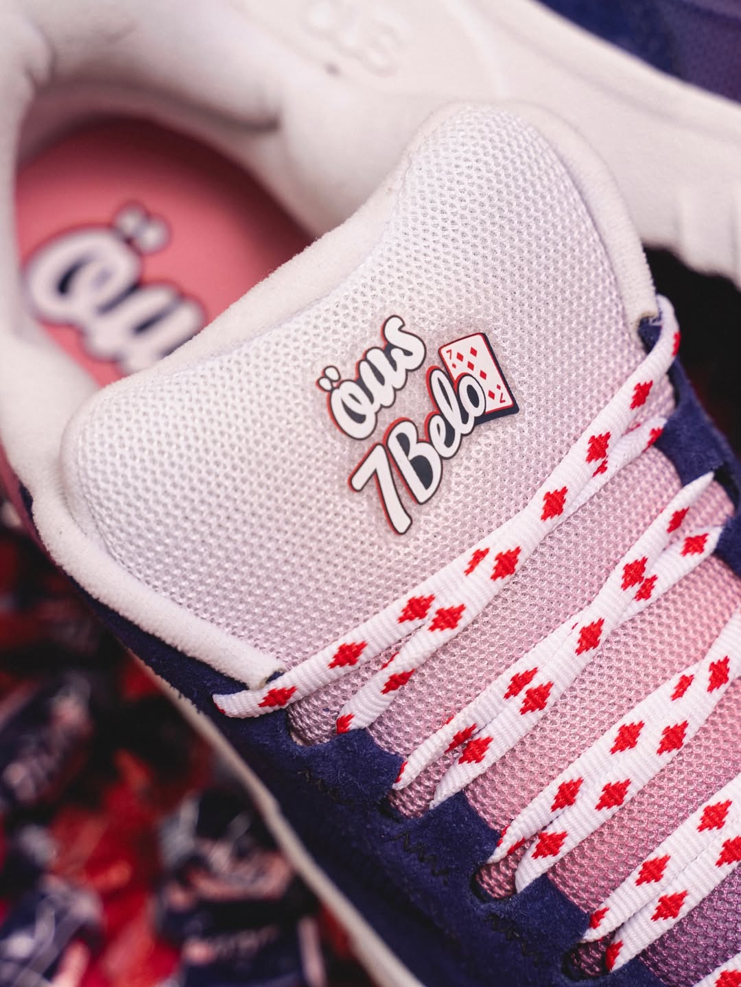 Tênis Fluente GTX Ous x 7Belo Framboesa