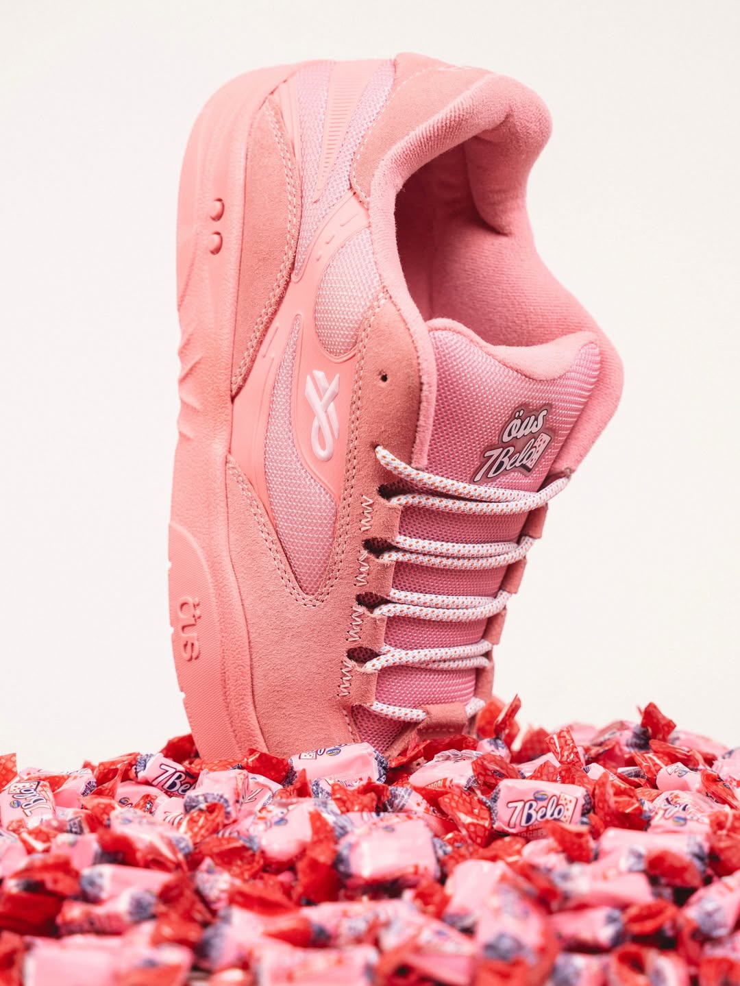 Tênis Fluente GTX Ous x 7Belo Iogurte