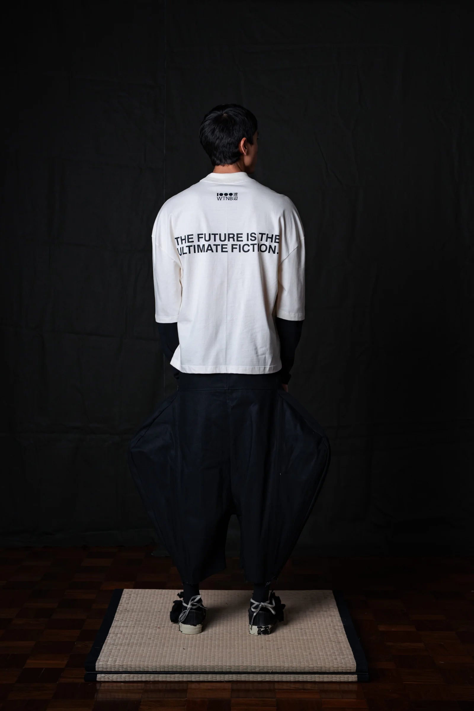 Camiseta Watanabe The Is The Ultimate Fiction Branco