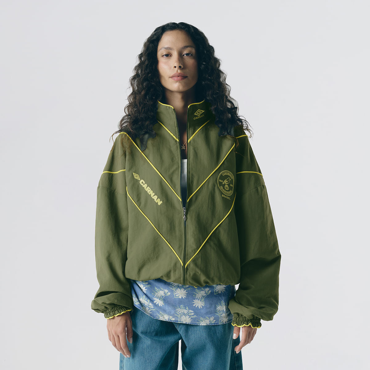 Jaqueta Umbro x Carnan Unissex Verde