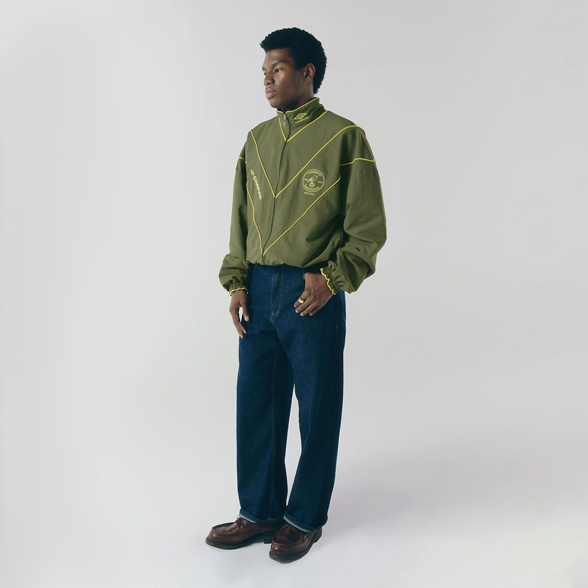 Jaqueta Umbro x Carnan Unissex Verde