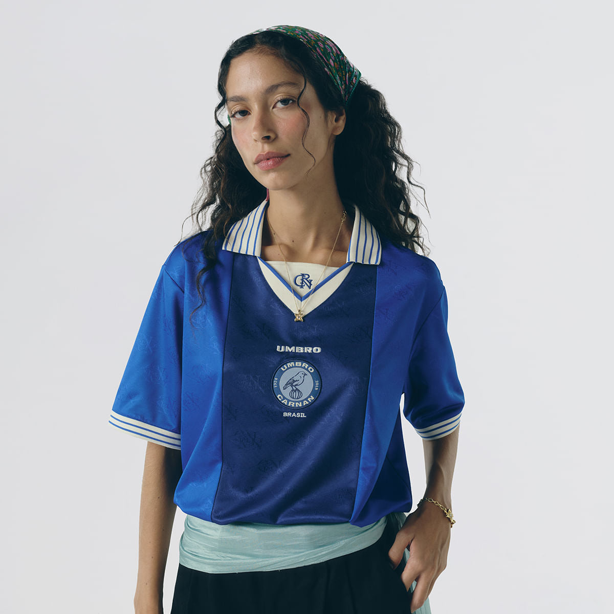 Camiseta Jersey Umbro x Carnan Azul