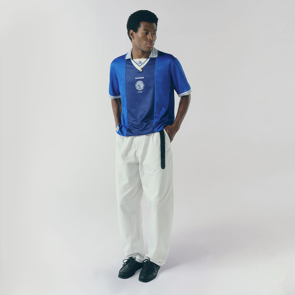 Camiseta Jersey Umbro x Carnan Azul