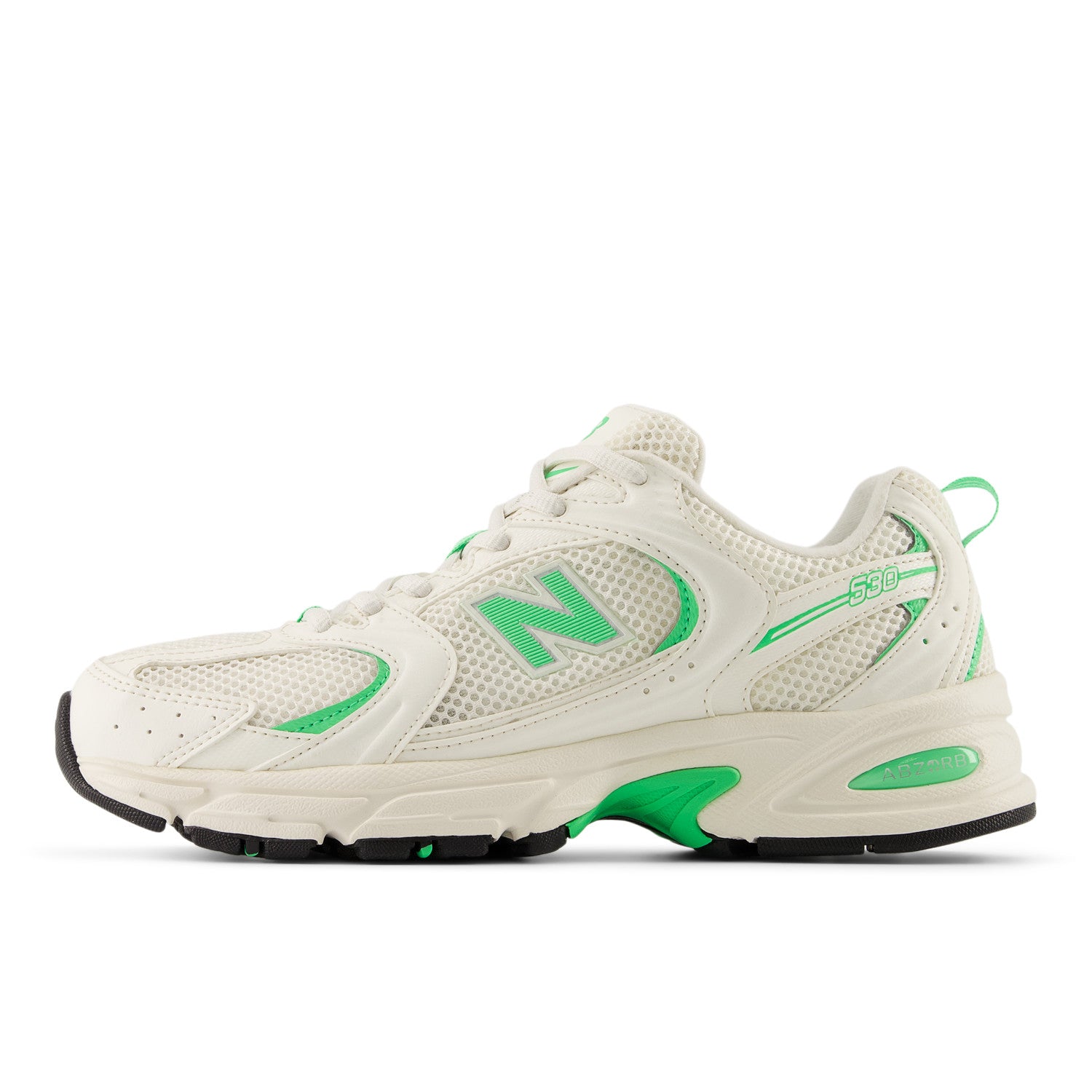 Tênis New Balance 530 Bege e Verde Claro