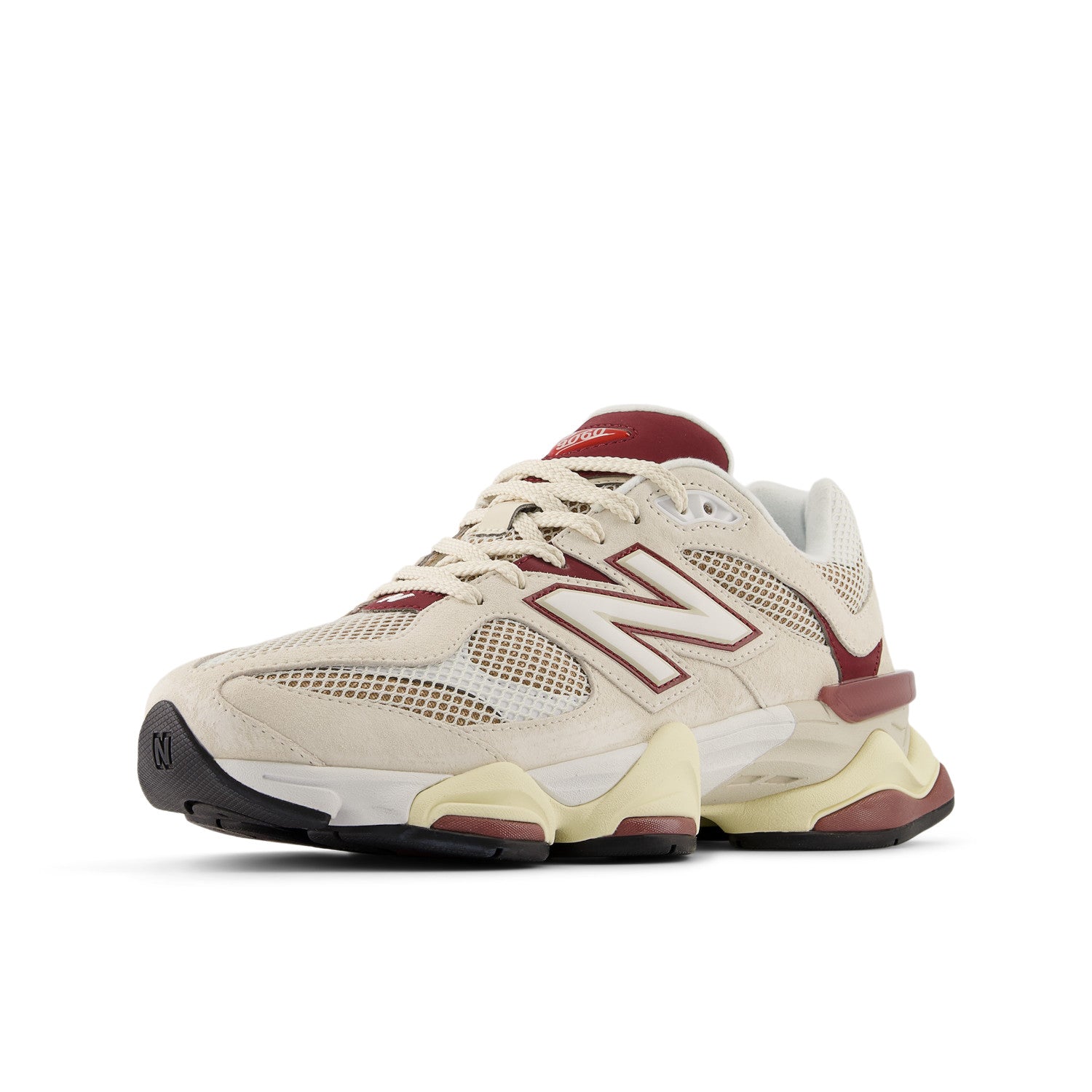Tênis New Balance Unissex 9060 Bege e Bordô