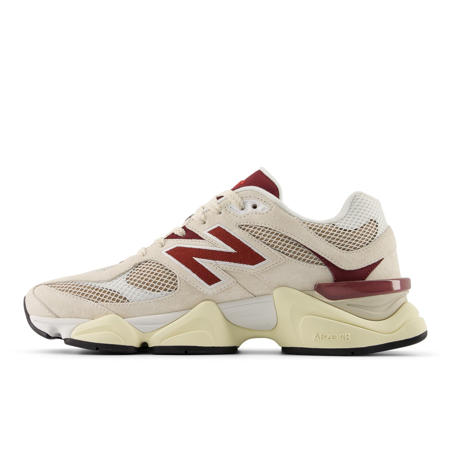 Tênis New Balance Unissex 9060 Bege e Bordô