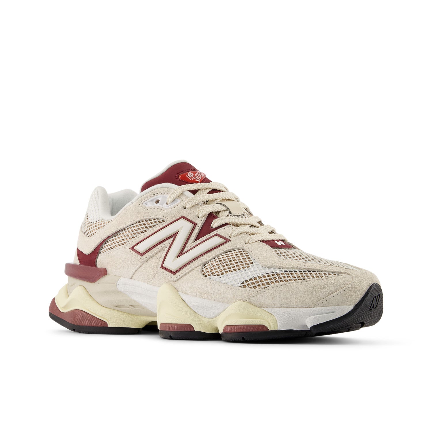 Tênis New Balance Unissex 9060 Bege e Bordô