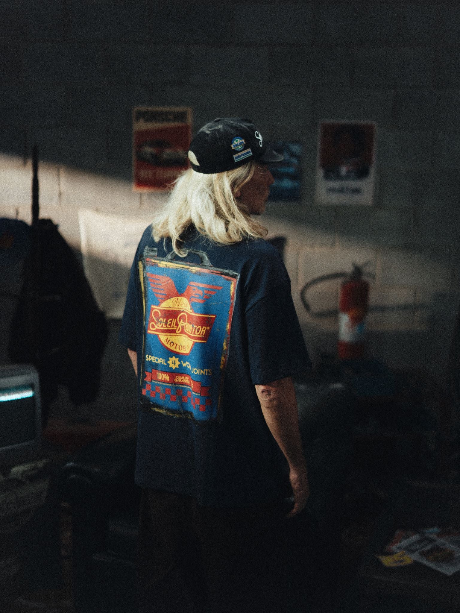 Camiseta Soleil Oil Merch Azul