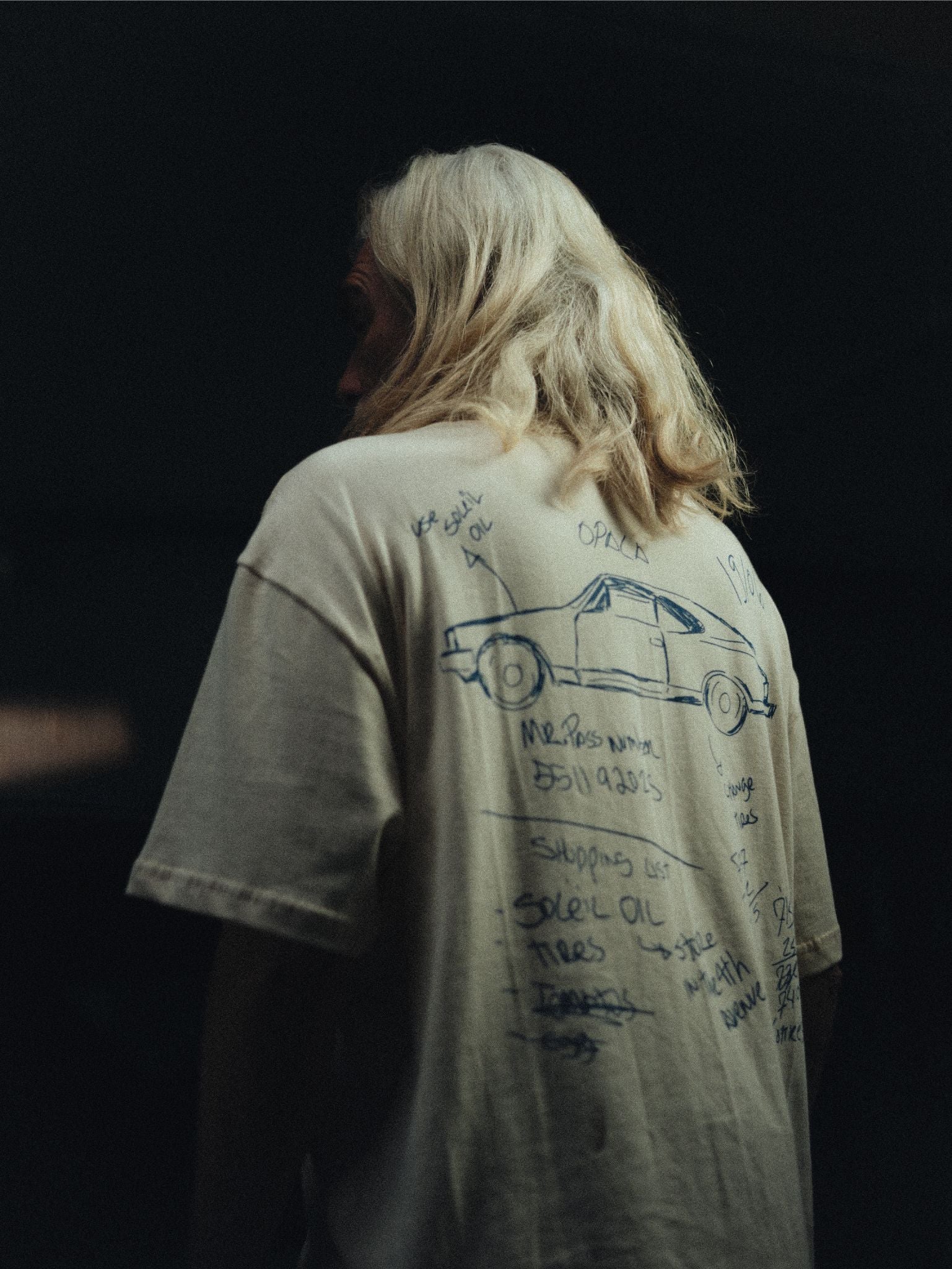 Camiseta Soleil Notes Off White