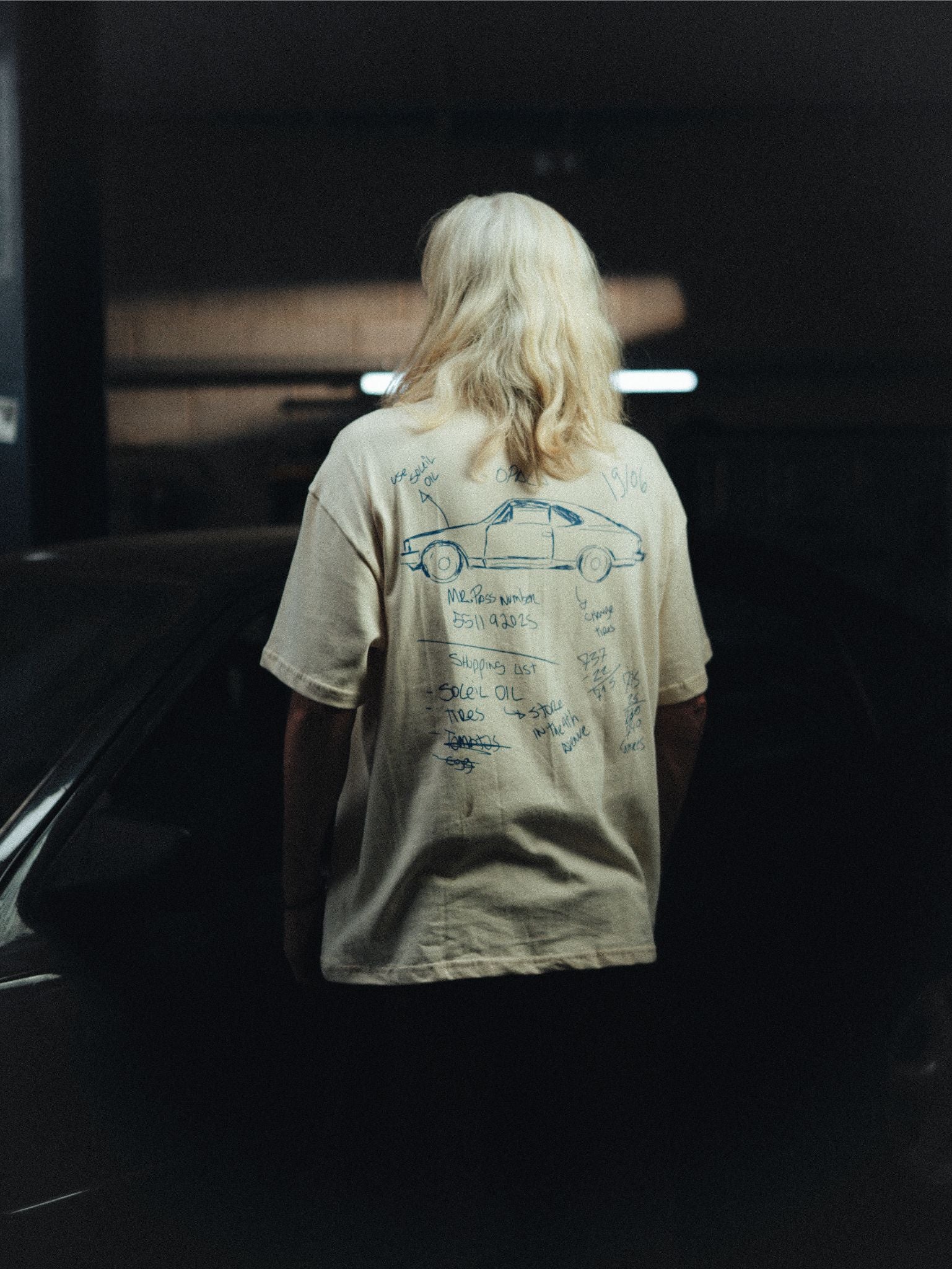 Camiseta Soleil Notes Off White