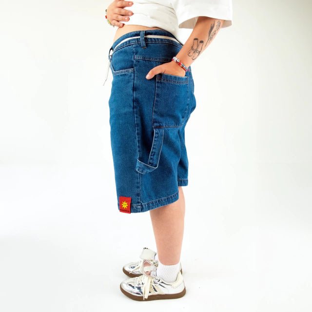 Bermuda Jeans Desgosto Jorts Azul - backyard DESGOSTOShorts