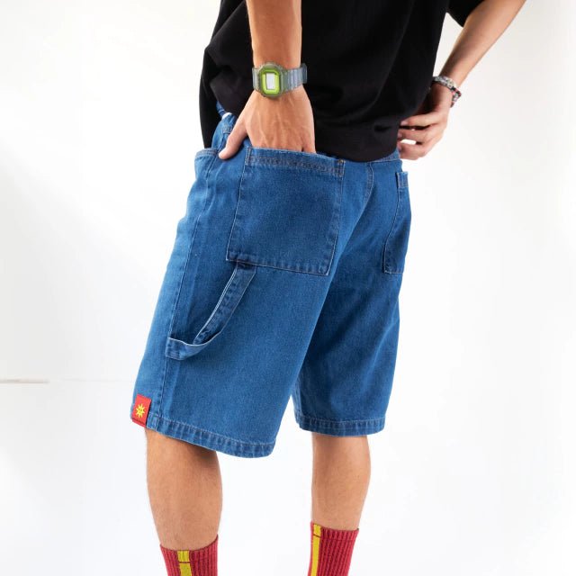 Bermuda Jeans Desgosto Jorts Azul - backyard DESGOSTOShorts