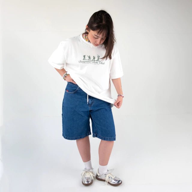 Bermuda Jeans Desgosto Jorts Azul - backyard DESGOSTOShorts
