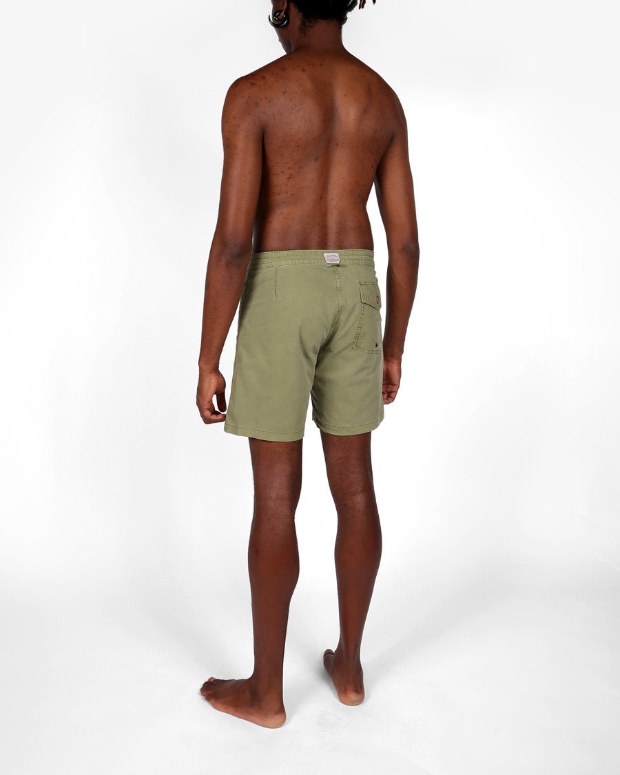 Boardshort Deus Ex Machina Brazzos Verde Militar - backyard DEUS EX MACHINAShorts
