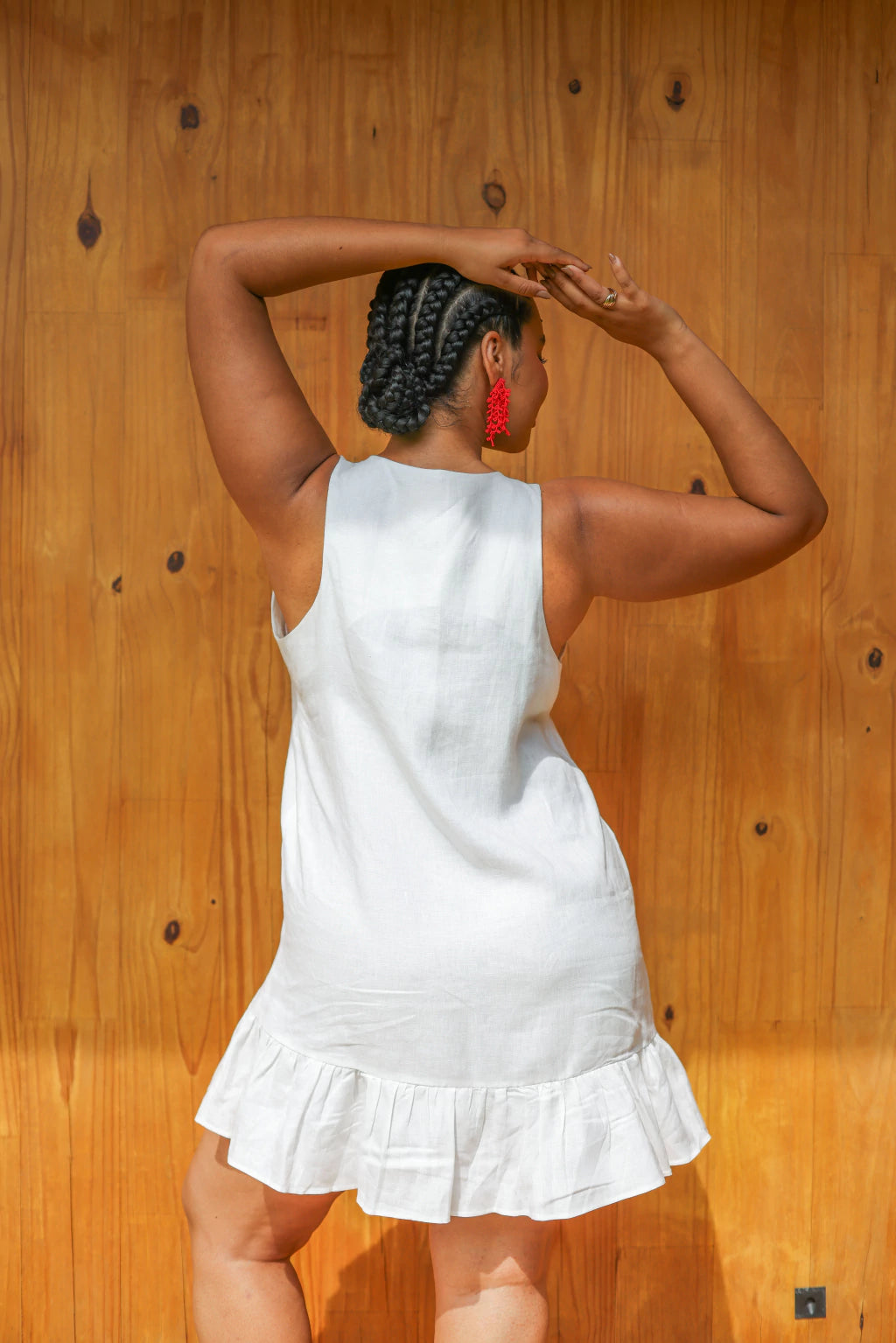 Vestido Bossa Jardim Branco