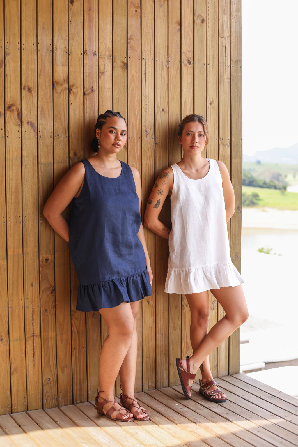 Vestido Bossa Jardim Branco