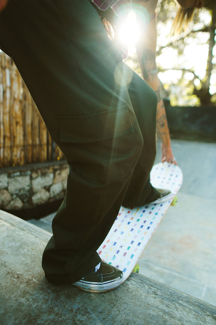 Calça Cargo Palm Sarja Green