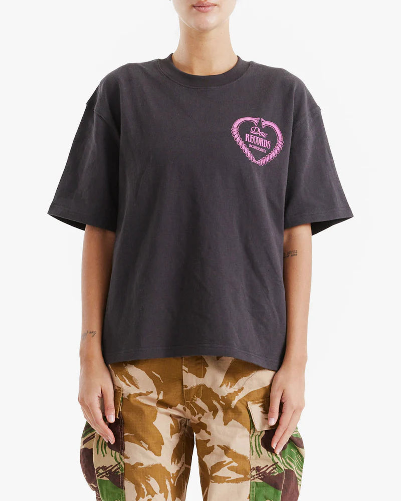 Camiseta Deus Ex Machina Lady Libertine Chumbo