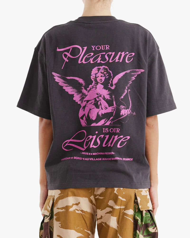Camiseta Deus Ex Machina Lady Libertine Chumbo