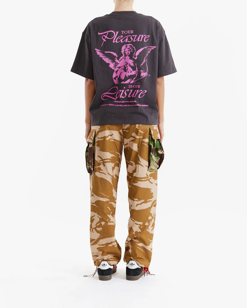 Camiseta Deus Ex Machina Lady Libertine Chumbo