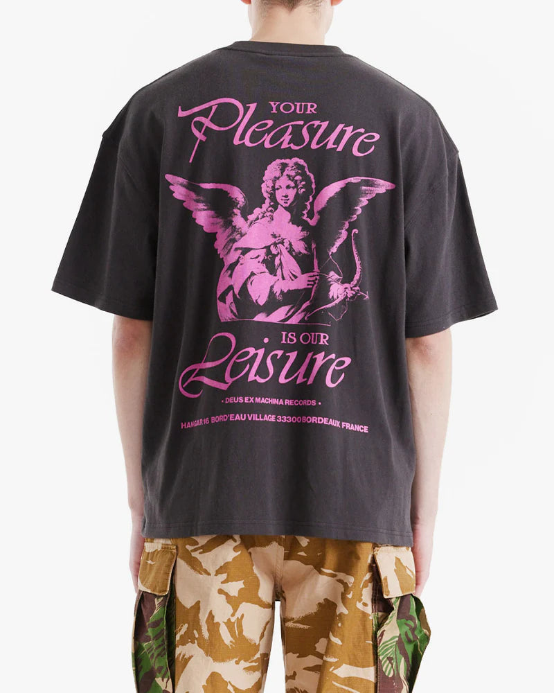 Camiseta Deus Ex Machina Lady Libertine Chumbo