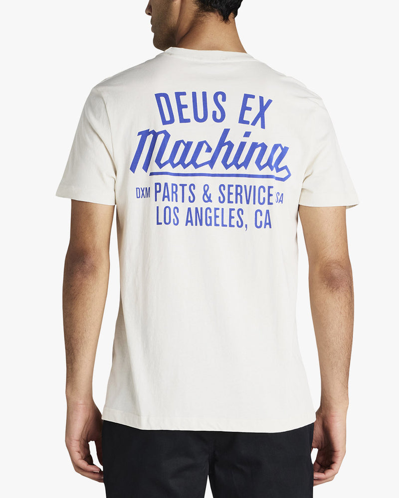 Camiseta Deus Ex Machinha Overbite Dirty Branca